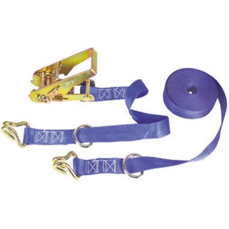 Hampton 15 ft. Keeper Ratchet Tie-Down, Gray 8870636